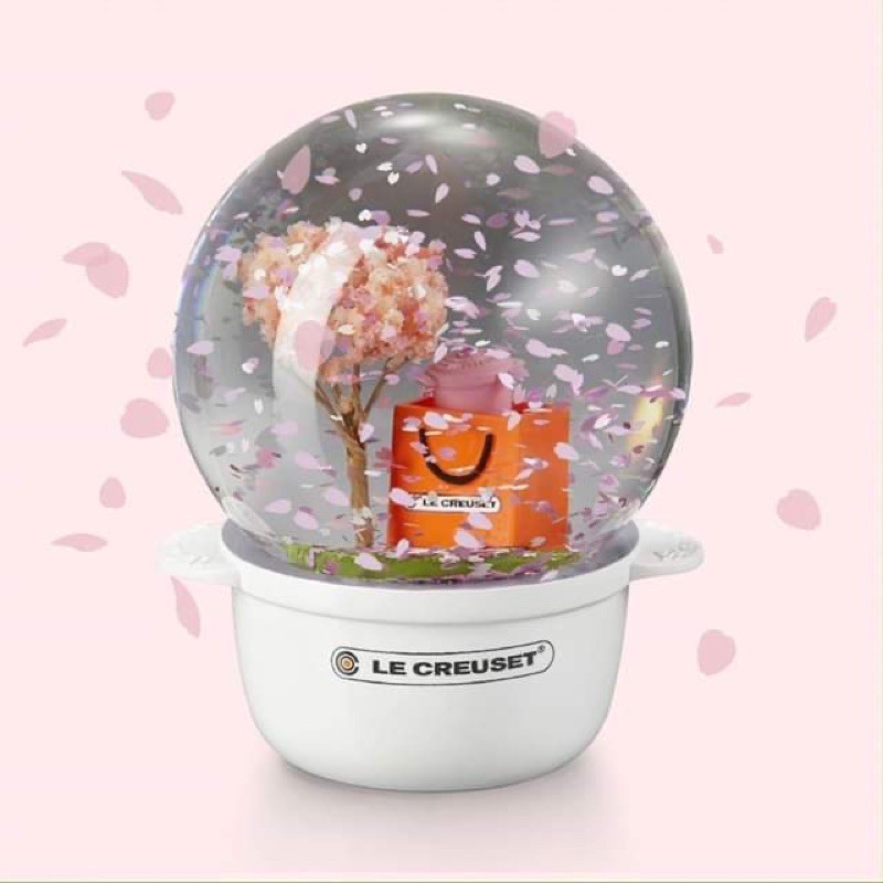 Le Creuset春季限定贈品「櫻花水晶球」