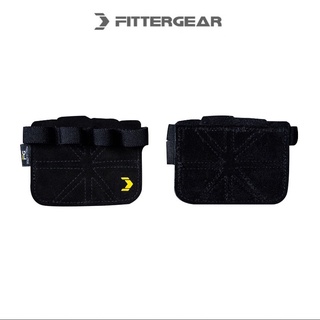 【FITTERGEAR】麂皮護掌手套 黑/綠/黃/棕色（麂皮 器械訓練 引體向上 防起繭 戰繩運動 單杠 防滑 耐磨）