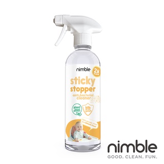 【育兒嬰品社】英國靈活寶貝 Nimble Sticky Stopper髒小孩隨身萬用殺菌清潔液500ML (12842)