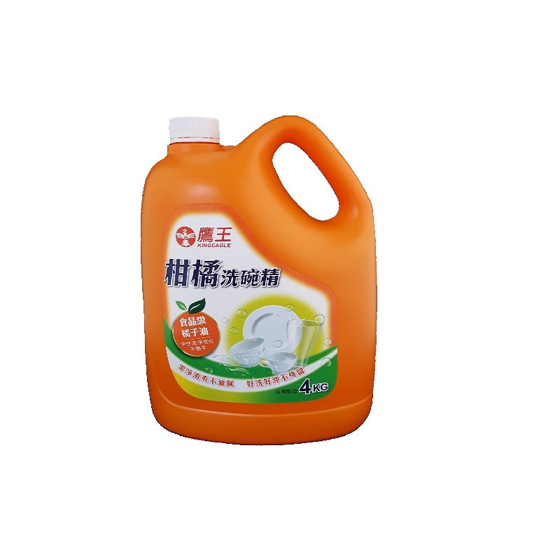 鷹王 新品 柑橘洗碗精4kg 蝦皮購物