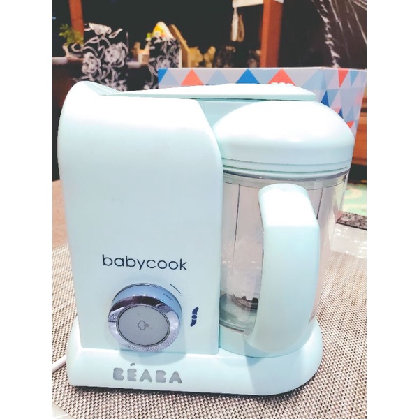 奇哥 總代理 BEABA  寶寶 嬰幼兒副食品調理機 清新藍 原廠正品 二手 蒸煮攪拌輔食機