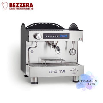 BEZZERA DIGITA DE 單孔營業機 黑/白 220V 咖啡機 半自動 單 咖啡 咖啡豆 咖啡廳 電控 公司貨