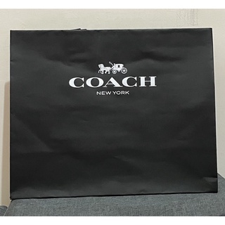 COACH - 經典LOGO大紙袋/手提袋 (40.5x32.5x16)
