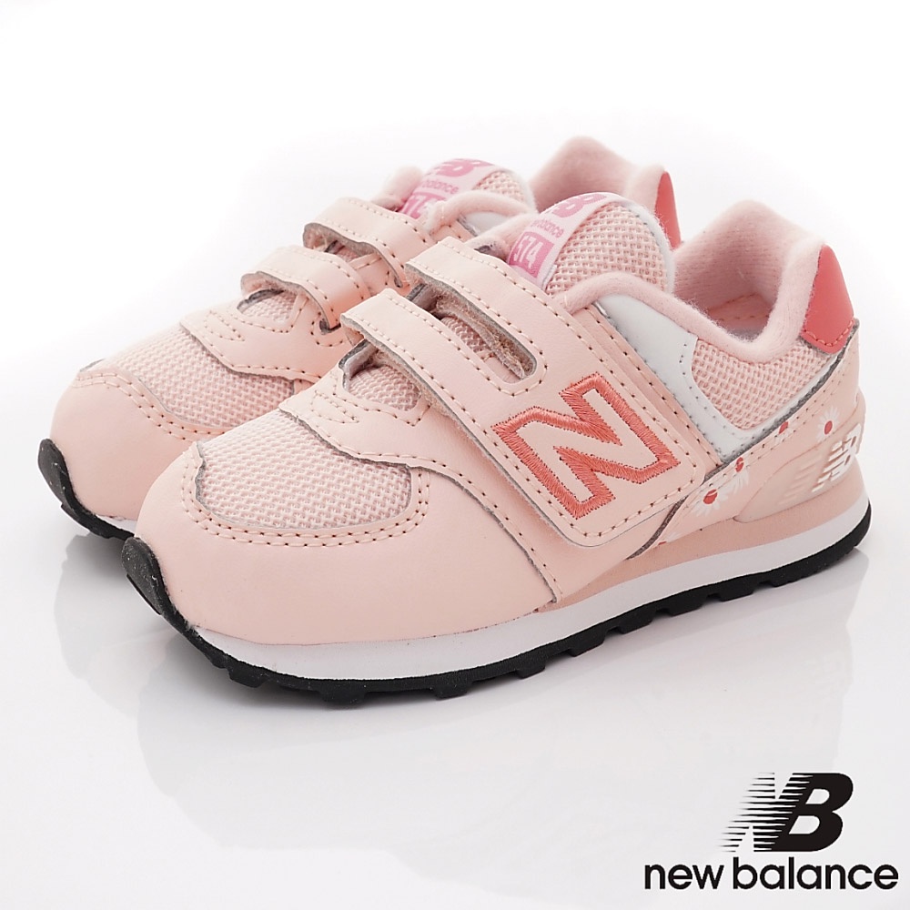 New Balance&gt;&lt;經典復古574童鞋 寶寶系列 574FS1雲霧粉 (寶寶段)