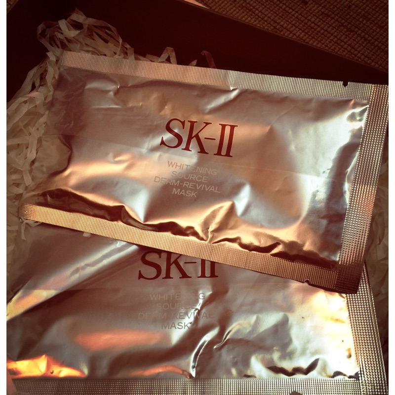 SK2/SKII/SK-II 晶緻煥白面膜 兩片一起賣
