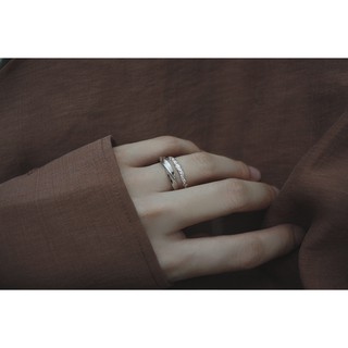 這件飾:: 全現貨賣場 - 925銀『熔岩戒』 純銀 戒指 細戒 復古 可調戒 戒指