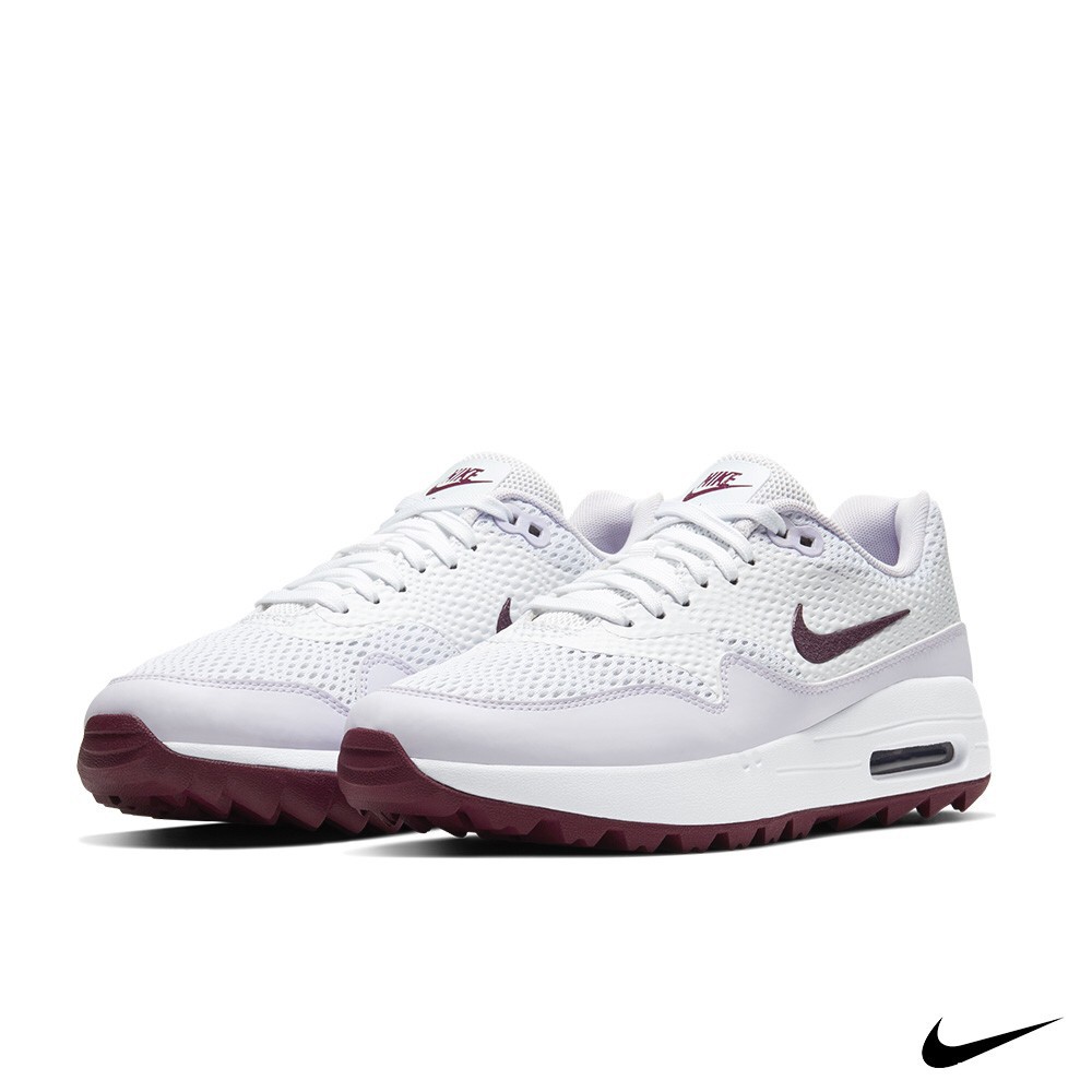 【iNTERWEAVE 誼德威】Nike Air Max 1 G 女 軟釘高爾夫球鞋 CI7736-103