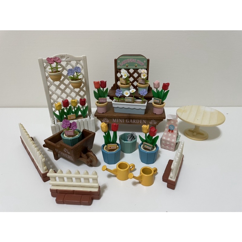 森林家族 絕版 花店 無盒有缺有泛黃