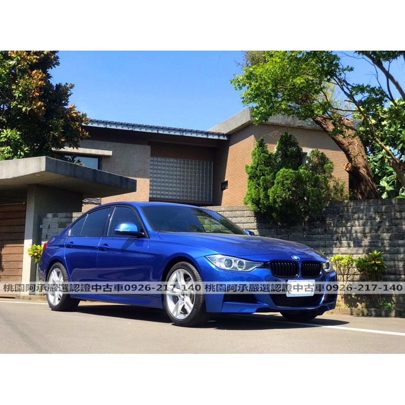 【FB搜尋桃園阿承】寶馬 超人氣328I 正M 2015年 2.0CC 藍色 二手車 中古車