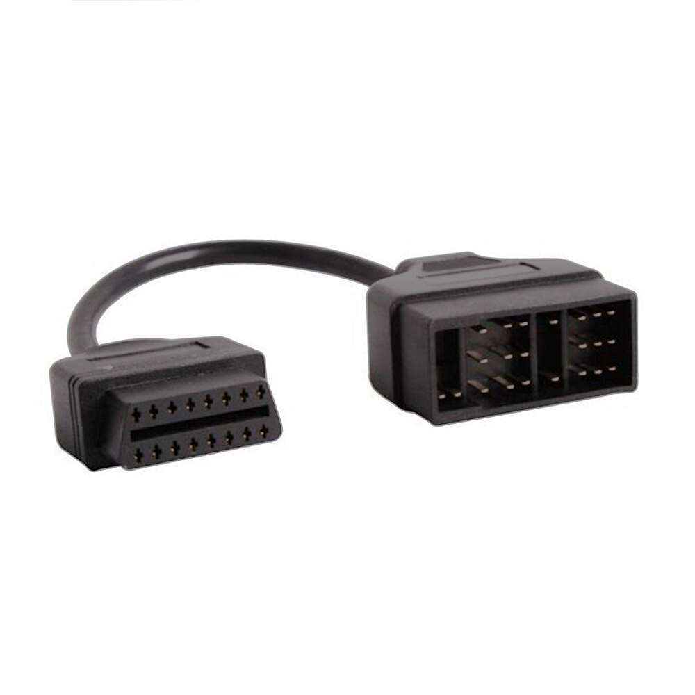 OBD OBD2 汽車診斷連接器 22 針到 16 針適用於豐田 22Pin OBDII 電纜適配器傳輸豐田 22 針
