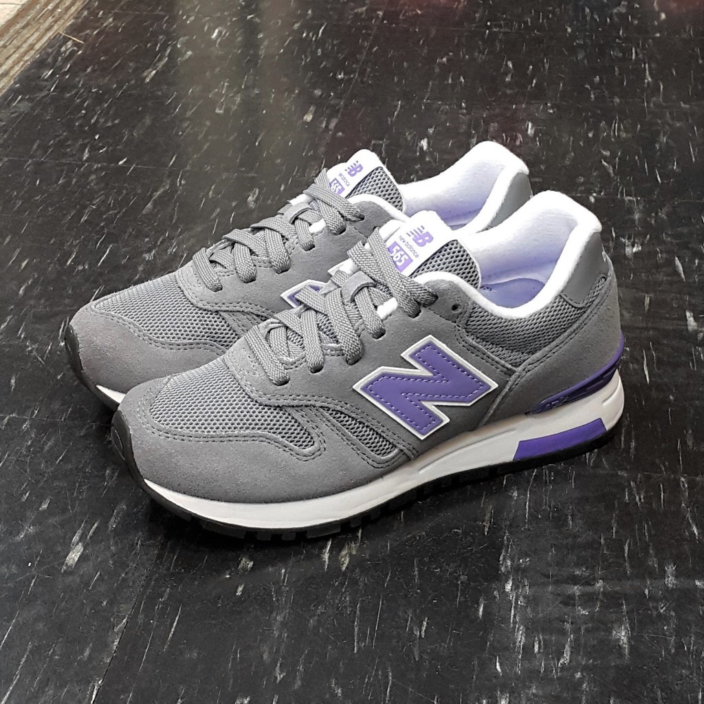 new balance nb 565 WL565GLW 灰色紫色薰衣草紫灰紫麂皮網布慢跑鞋75折優惠中| 蝦皮購物