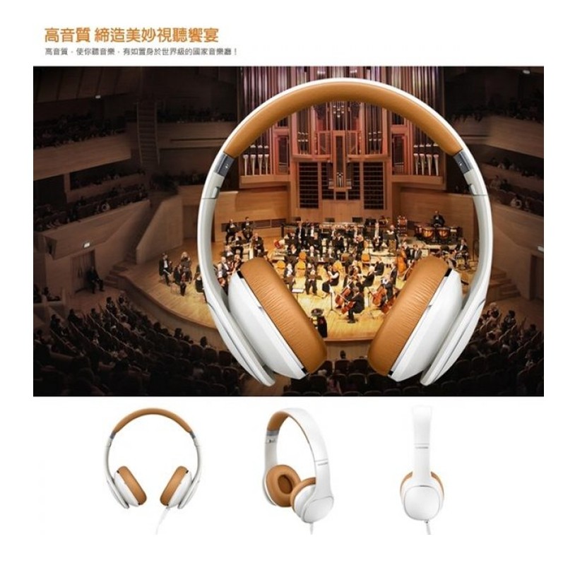 Samsung Premium Level on 三星 原廠耳罩式耳機 高音質 EO-OG900 白色