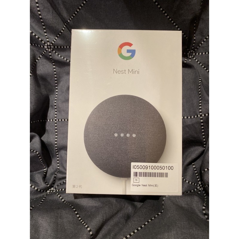 【現貨快速出貨】【保證全新】Google Nest Mini（第二代）含智慧插座