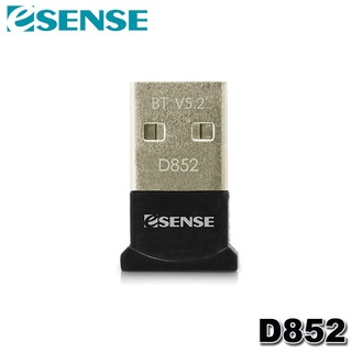 【3CTOWN】現貨免運 含稅 eSENSE 逸盛 D852 藍芽接收器 50米 V5.2 EDR 01-BMD852