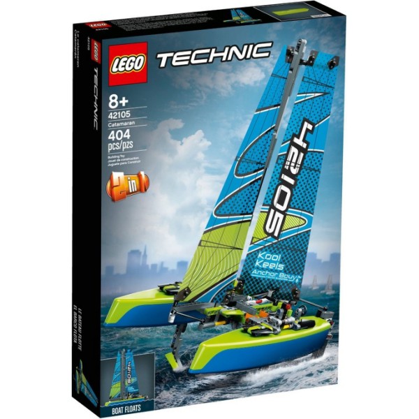樂高LEGO TECHNIC系列 雙體帆船 42105