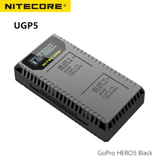 UGP5 液晶顯示充電器 支援兩顆HERO5 Black 同時充電 USB 輸入接口 適行動電源