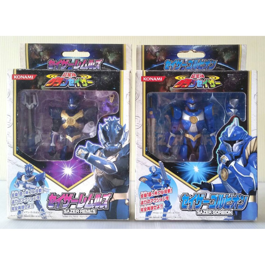 台南七桃米玩具 特攝英雄 Konami 超星神系列水相星神 風相星神 兩隻合售 實品照全新現貨 蝦皮購物