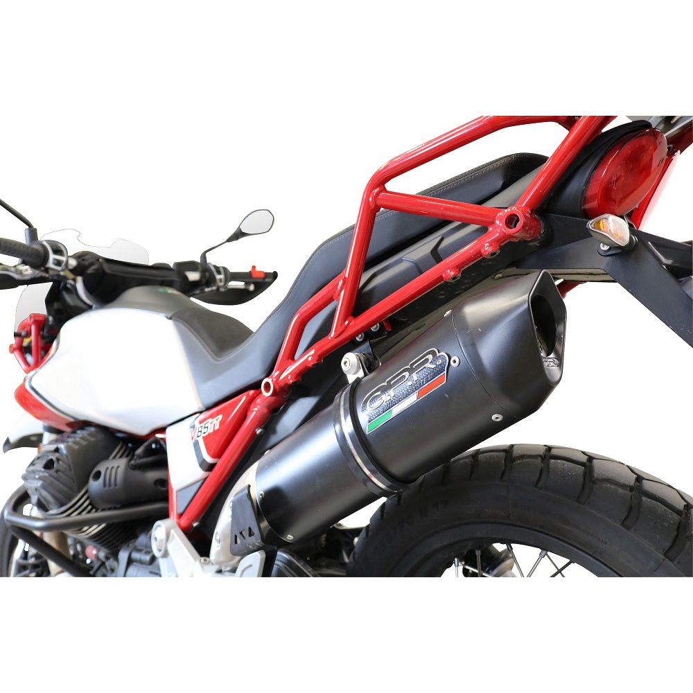 誠一機研 義大利 GPR 排氣管 Moto Guzzi V85 TT 改裝 重機 重車 紅牌 越野車 鋼絲胎