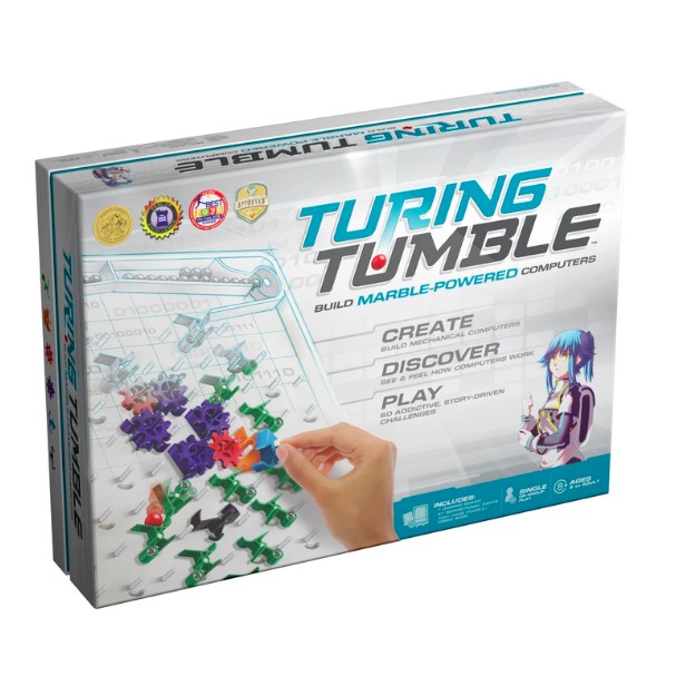 《圖靈翻滾 Turing Tumble》程式思維、加減乘除、邏輯運算STEAM桌遊