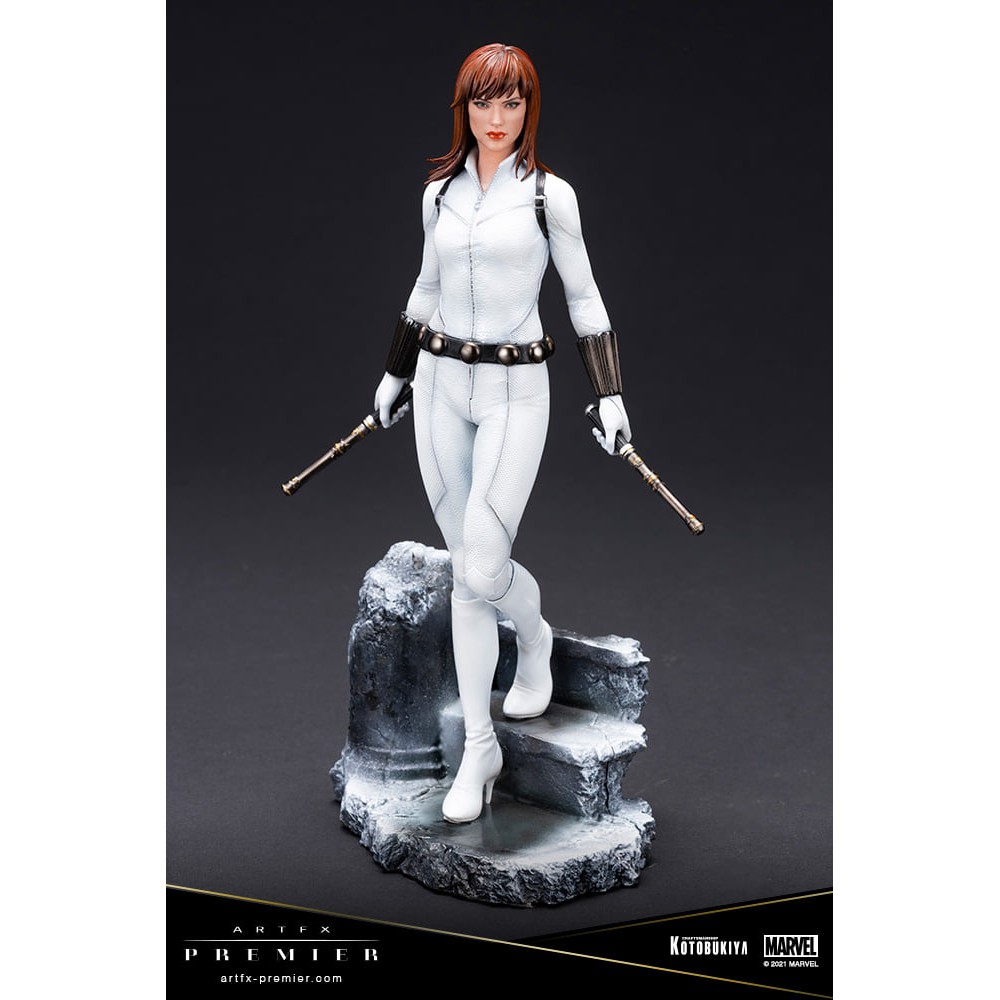 預購｜壽屋 ARTFX PREMIER 黑寡婦 雪衣戰服 白色服裝 1/10比例模型 漫威 BLACK WIDOW