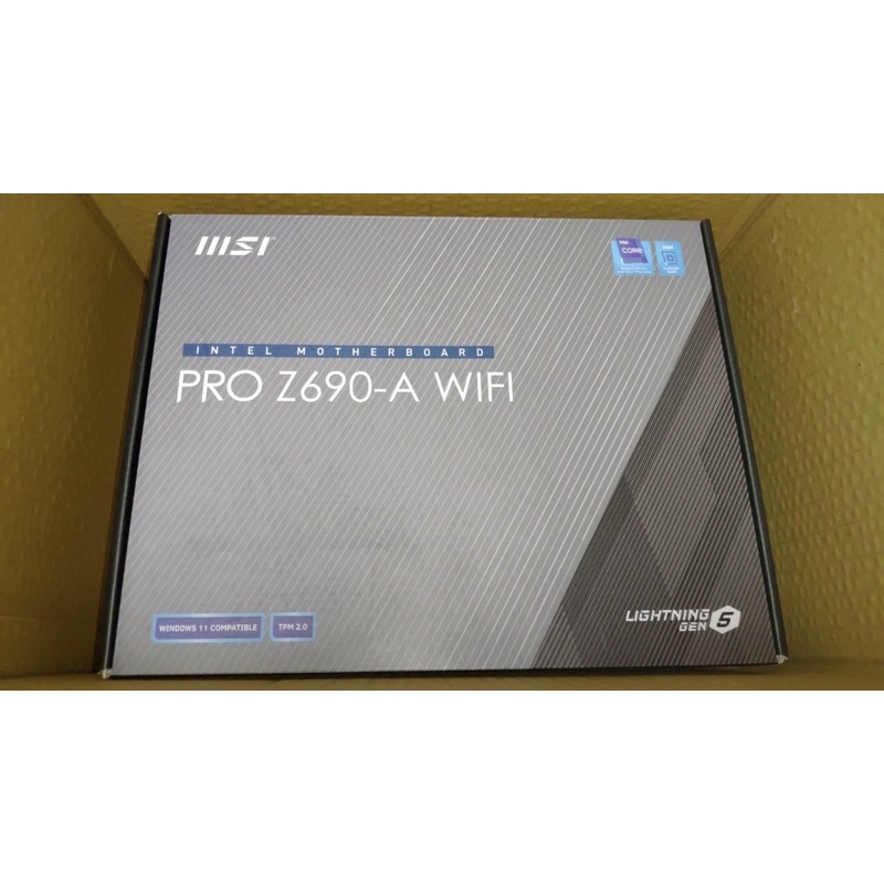 全新 台灣公司貨 微星 PRO Z690-A WIFI DDR5 / DDR4主機板 含稅