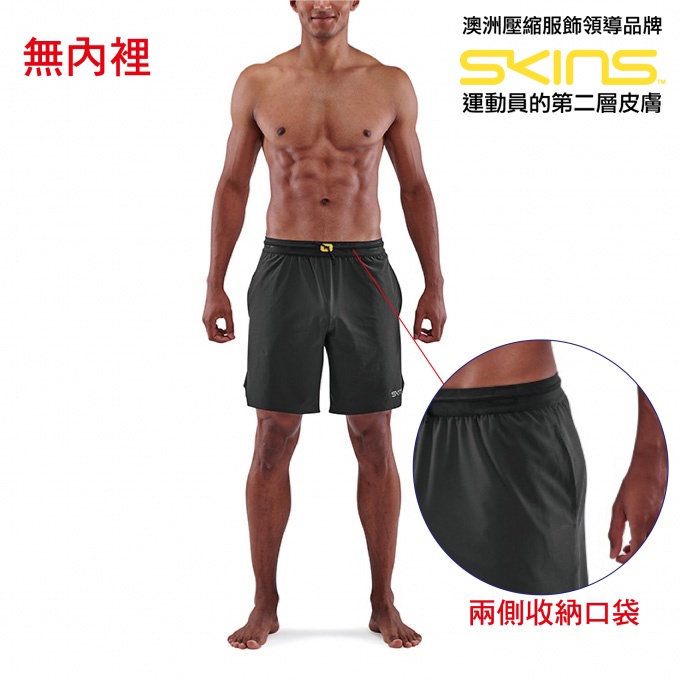 澳洲SKINS訓練級運動短褲(男)2色