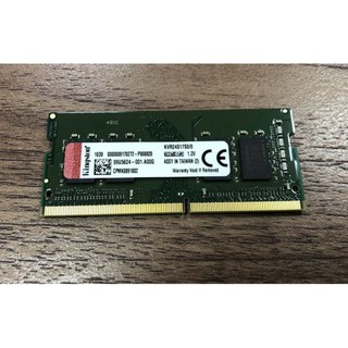 金士頓 DDR4-2400 KVR24S17S8/8 全新拆機品