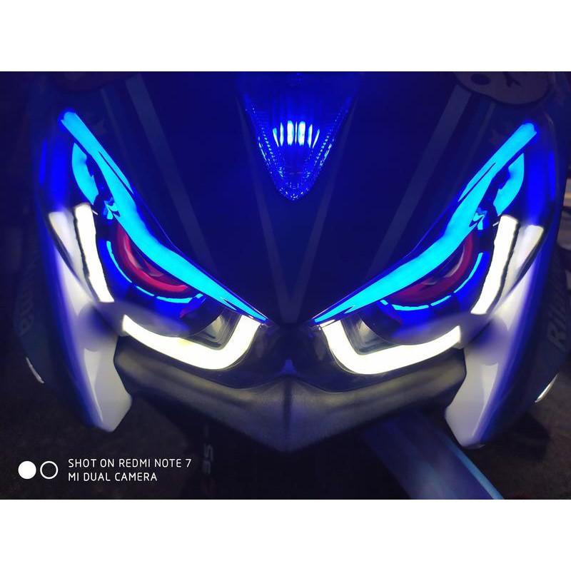 誠一機研 CTH 大燈組 FORCE 155 魚眼 LED 改裝 山葉 發亮 導光 YAMAHA