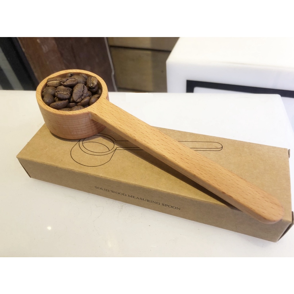 櫸木咖啡勺 原木咖啡勺 咖啡量勺 咖啡豆匙 木製咖啡匙 咖啡器具 10g