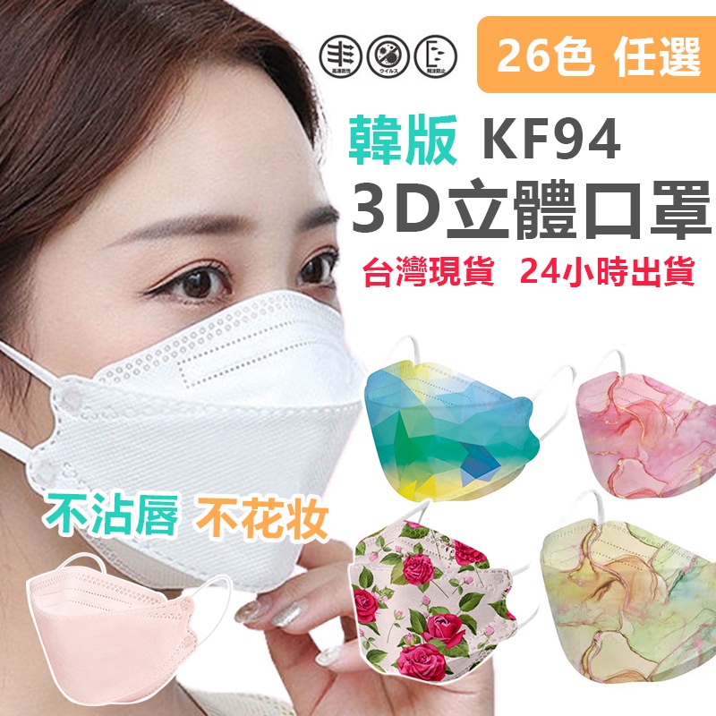 KF94口罩 魚形口罩 魚型口罩 時尚成人口罩 3D立體口罩 折疊口罩魚型口罩 韓版KF94 地震 小紅書同款 生日禮物