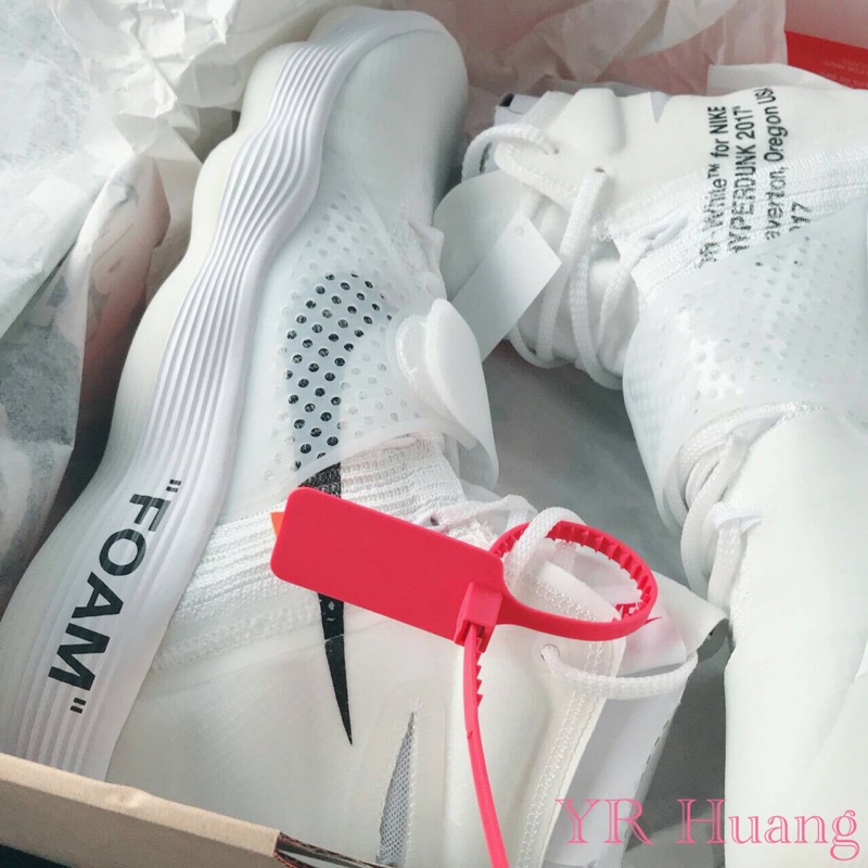 Off White x Nike Hyperdunk 已送跳 廣驗過