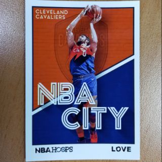 2019-20 Hoops NBA City 克里夫蘭騎士隊 Kevin Love 特卡