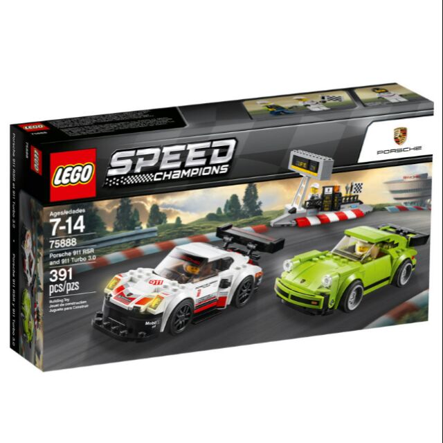 樂高 LEGO 75888 PORSCHE 911 RSR and 911 Turbo 3.0 SPEED 系列