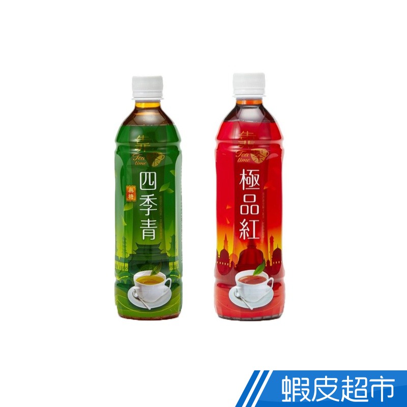 波蜜 靠茶 四季青茶/極品紅茶 (580mlx4入) 現貨 蝦皮直送