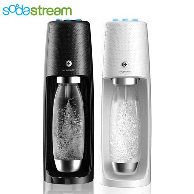 【全新品】Sodastream 電動式氣泡水機 Spirit One Touch(黑/白)兩色可選