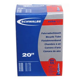 Schwalbe SV6A Extralight Inner Tube for 20 inch 406 tyre