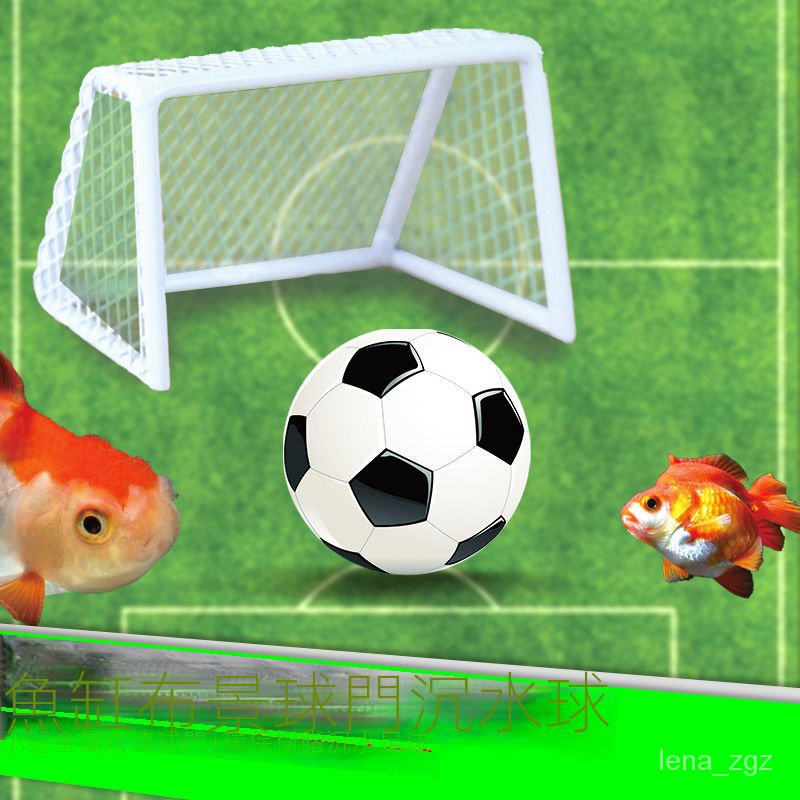 魚缸球門足球場小型球門造景裝飾背景迷你金魚足球場沉水足球蘭壽4xmb 蝦皮購物