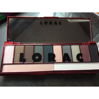 Lorac sultry palette眼影盤