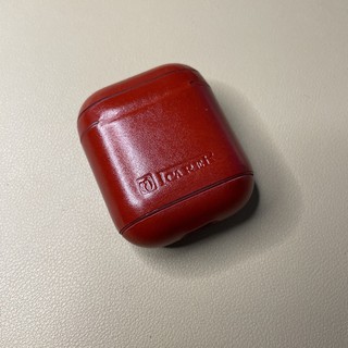 Airpods真皮保護套 復古皮革 防護收納套 Apple藍牙耳機充電盒保護套