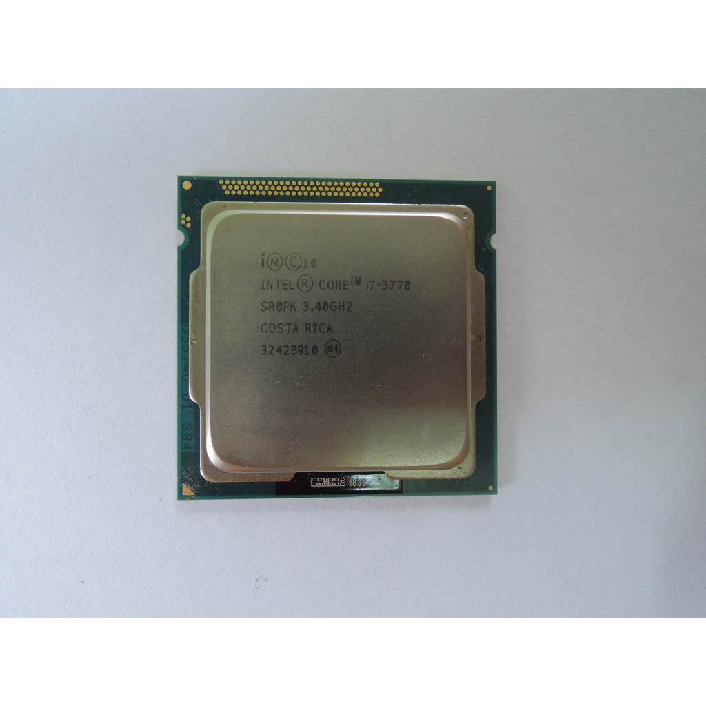 最高階 Intel i7-3770 CPU 4核8緒 3.40GHz 外觀良好 1155腳位 i7 3770 cpu