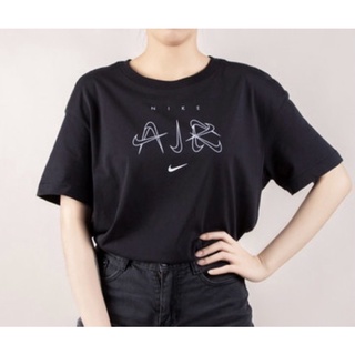 NIKE AIR LOGO TEE 黑色 白色 短袖 短T 上衣 CW2857-010 SIZE: M