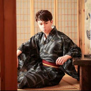 售台灣現貨男和服男浴衣武士服cosplay 男和服浴衣和服日本和服日本浴衣男浴衣 蝦皮購物