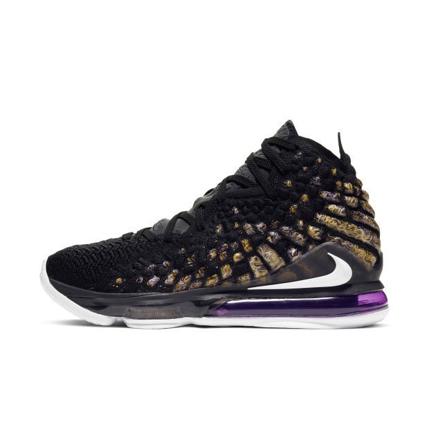 [歐鉉]NIKE LEBRON XVII EP PURPLE &amp; GOLD 17代 紫金 籃球鞋 BQ3178-004