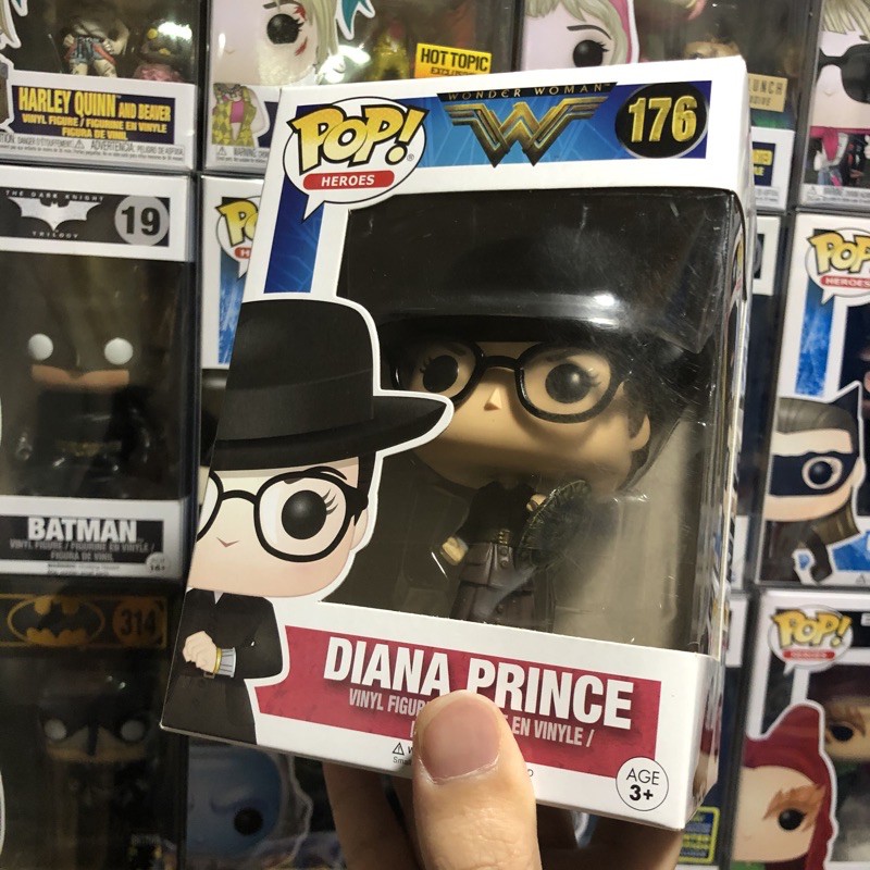 [李大] 正版現貨 Funko POP DC 神力女超人 盾牌 黛安娜 Diana Prince #176