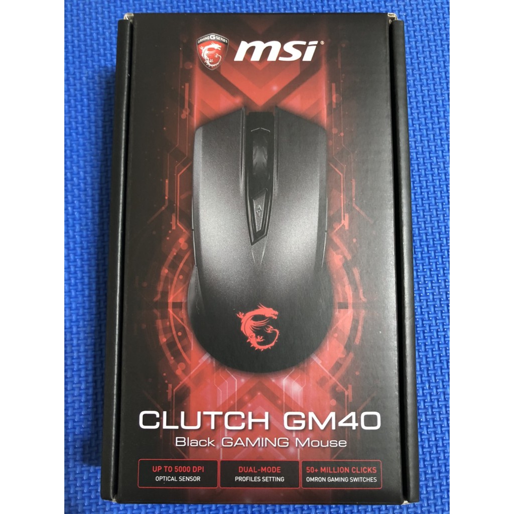 MSI 電競滑鼠 GM40