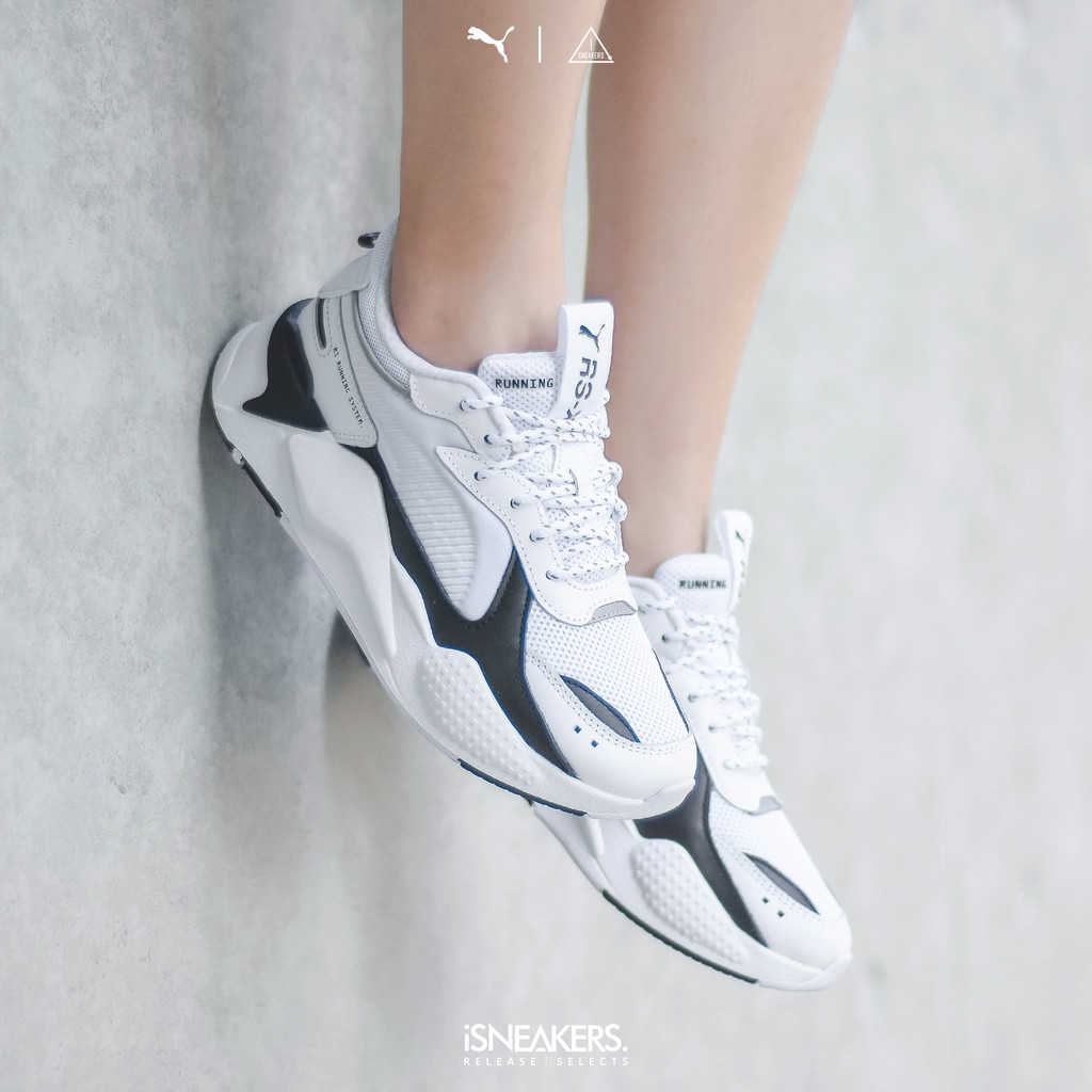 ISNEAKERS PUMA RS-X CORE RSX  黑白 老爹鞋 老爸鞋 泫雅 著用 369666-01