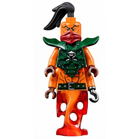 公主樂糕殿 LEGO 樂高 70605 旋風忍者 絕版 天空海盜 單售 納達可汗 B012