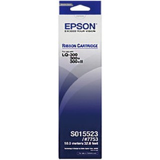EPSON 原廠色帶S015523/LQ800/LQ570/LQ300/LQ300+/7753 (黑)