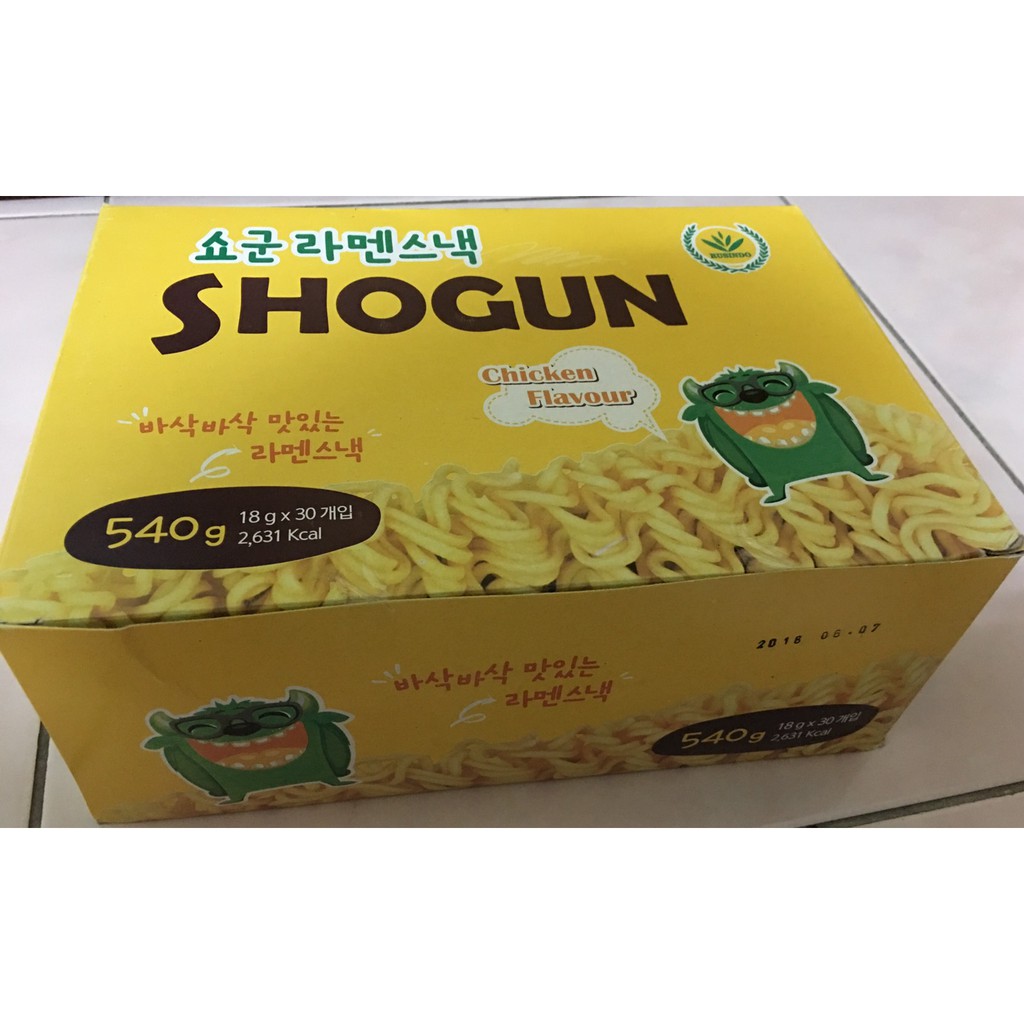 ✨最賀呷✨ 限時團購價  韓國 Shogun 咔滋怪獸麵 點心麵 起司脆麵