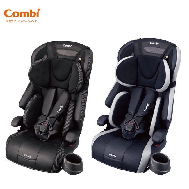 康貝 Combi Joytrip EG 成長型汽車安全座椅-動感黑/跑格藍